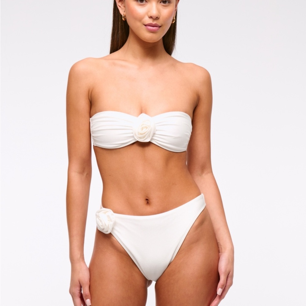 Abercrombie & Fitch Rosette Strapless Bikini